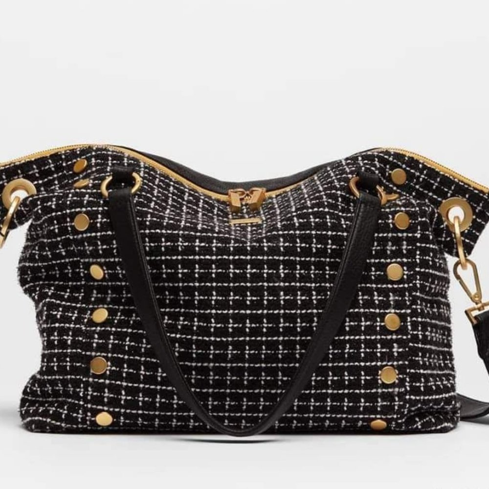 Hammitt Large Daniel NWT in Midnight Trellis